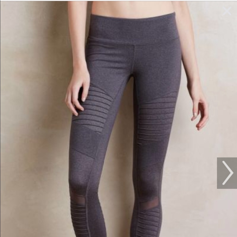 Alo Moto leggings grey like new
